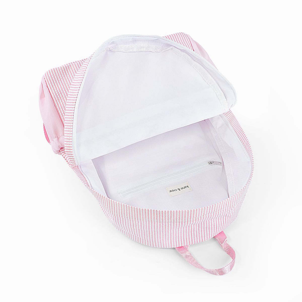 Sweet Bows Seersucker Backpack