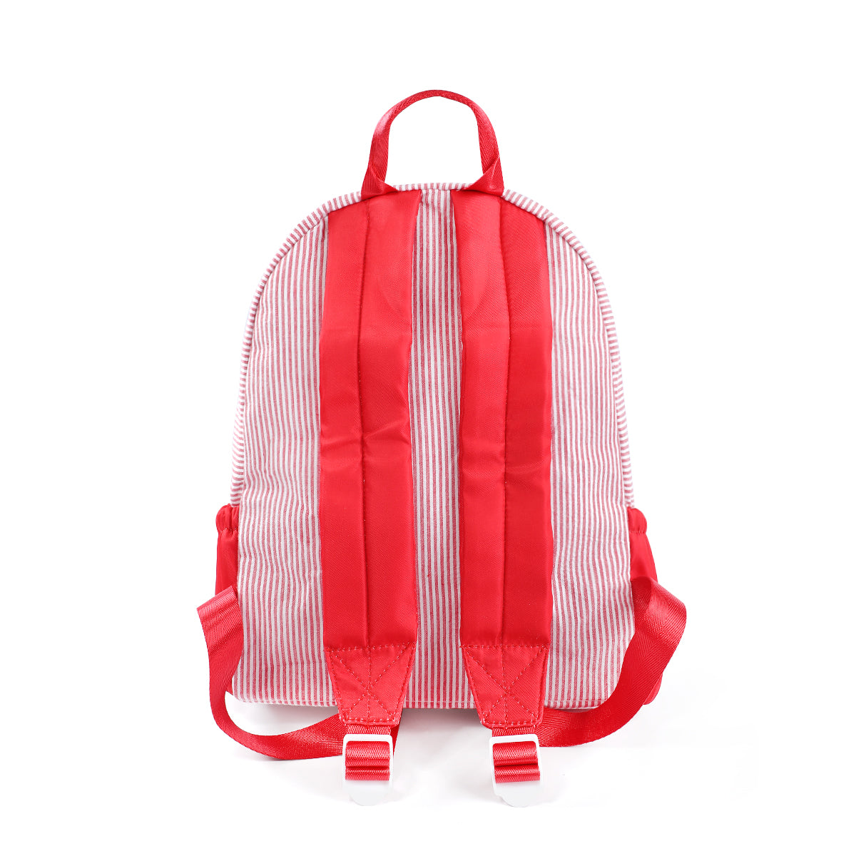 Lil' Engine Seersucker Backpack